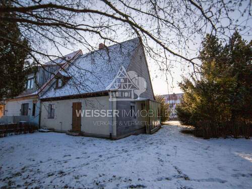 Grundstück mit Altbestand - Ansicht 2 - Grundstück in Wilhermsdorf