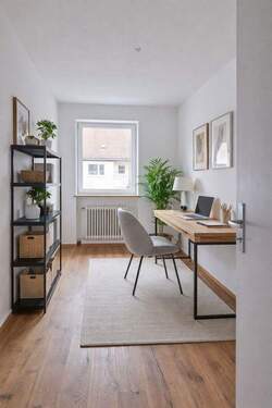 KI-Visualisierung Büro - 