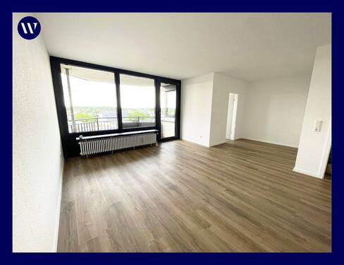 Wohnen-Essen-Zug. Küche - Renovierte 3-Zimmer-Wohnung: moderne Ausstattung, Balkon, neues Wannenbad, separate Küche, sep. WC