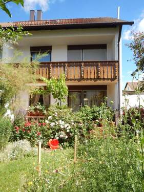 Südansicht - Haus Doppelhaushälfte in Mindelheim mit tollem Garten
