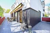Terrasse über Eck - 