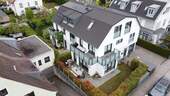 Luftbild - 5 Zimmer Doppelhaushälfte in München