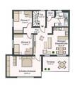 Grundriss Whg 5 - 4,5 Zimmer - 