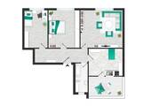 Wohnungsgrundriss - 