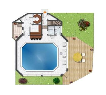 Schwimmbad - Mehrfamilienhaus, Wohnhaus mit 260,00 m&sup2; in Bad Kissingen zum Kaufen