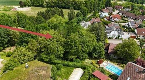 Luftbild - Grundstück zum Kaufen in Rheinfelden (Baden)