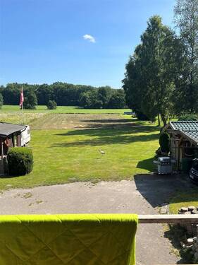 Blick vm Balkon 2 in den Garten - 