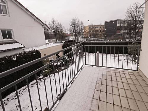 Blick vom Balkon - 