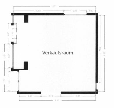Verkaufsraum - 