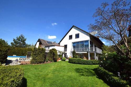 Gartenansicht Westen - 6 Zimmer Einfamilienhaus in Lichtenau