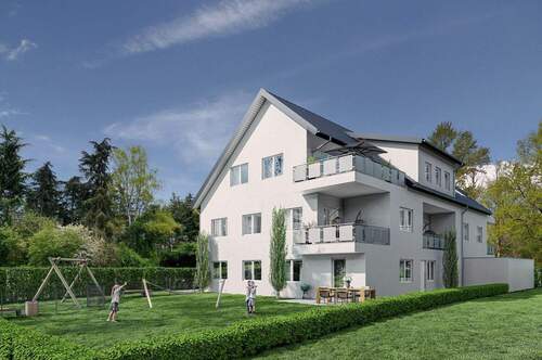 Gartenansicht - Etagenwohnung mit 82,10 m&sup2; in Gütersloh zum Kaufen