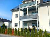Musterhaus - Blick auf die Balkone - 