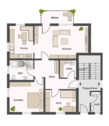 Grundriss 1. OG - 3 Zimmer Etagenwohnung zur Miete in Eilenburg