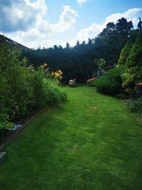 Gartenansicht - 5 Zimmer Doppelhaushälfte in Schöneiche