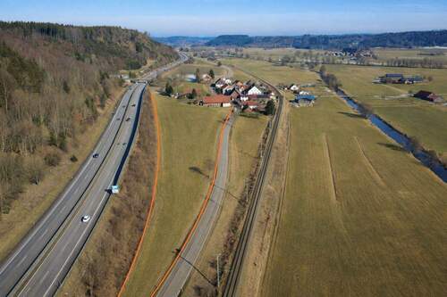 Luftaufnahme - 1 Zimmer Einfamilienhaus zum Kaufen in Leutkirch im Allgäu