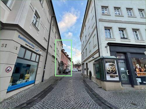 Blick vom Marktplatz - 