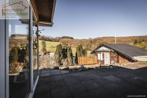 Ausblick von Terasse - 