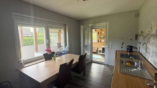 Küche mit Zugang Terrasse - 