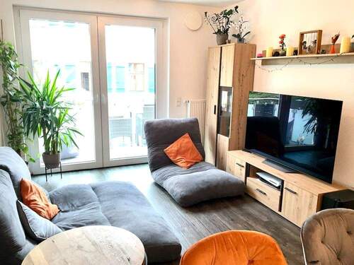 Wohnzimmer - 3 Zimmerwohnung in Ansbach zentrumsnah und ruhig gelegen!