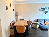 Wohn- und Essbereich - 3 Zimmer Etagenwohnung in Ansbach