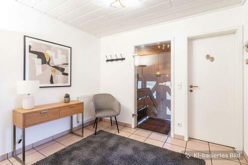 KI Eingangs-und Garderobenbereich - 4 Zimmer Doppelhaushälfte in Halle (Westf.)