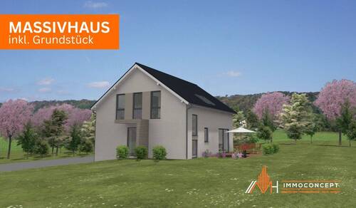 MASSIVHAUS inkl. Grundstück - Neubau Einfamilienhaus 