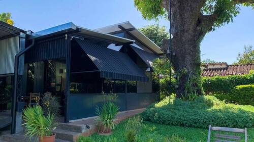 Vorderansicht des Hauses - 2 Zimmer Bungalow in Luque