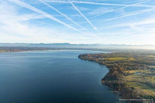 Luftbild Bernried - 1 Zimmer Mehrfamilienhaus, Wohnhaus in Bernried