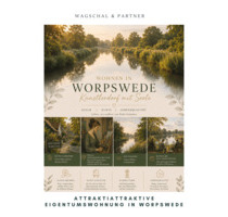Worpswede – attraktive Eigentumswohnungen mit Terrasse, Balkon oder Gartenanteil