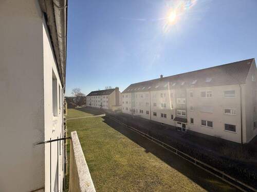 Ausblick Balkon - 4 Zimmer Etagenwohnung in Schwanewede