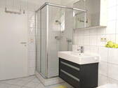 Modernes, helles Bad - 