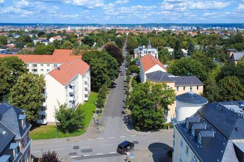 Blick ins Stadtzentrum - 3 Zimmer Etagenwohnung zum Kaufen in Dresden