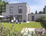 Ansicht Gartenseite - 5 Zimmer Einfamilienhaus zum Kaufen in Erfurt