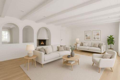 Wohn- und Esszimmer Konzept - 