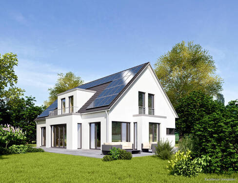 Einfamilienhaus Musterbild - Neubau-EFH in ruhiger Wohnlage KfW 40