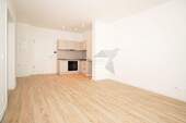 Kochbereich mit Einbauküche - Etagenwohnung mit 45,70 m² in Chemnitz zur Miete