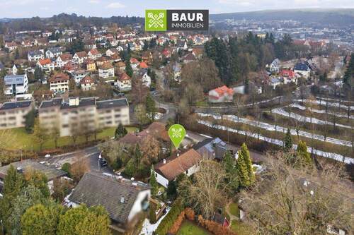 Luftaufnahme - 6 Zimmer Einfamilienhaus zum Kaufen in Biberach an der Riß