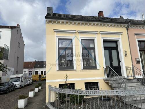 Außenansicht - Schöne Doppelhaushälfte in bevorzugter Lage von Bremen