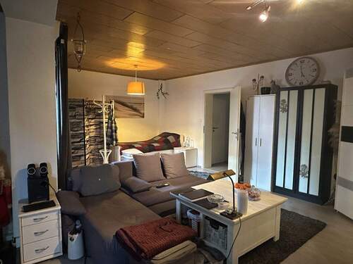 Wohn-/Schlafzimmer im EG - 