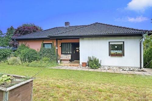 Gartenansicht - 4 Zimmer Bungalow in Kupferberg