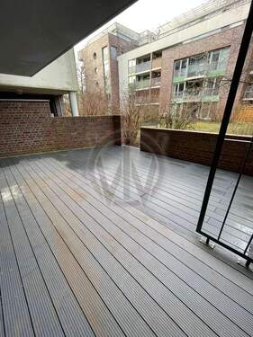 Terrasse - 2 Zimmer Etagenwohnung zum Kaufen in Berlin