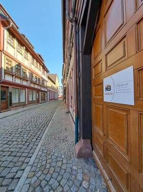 Blick zur Barfüßerstraße - Mehrfamilienhaus, Wohnhaus mit 840,00 m&sup2; in Nordhausen zum Kaufen
