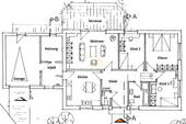 Grundrissskizze EG - 