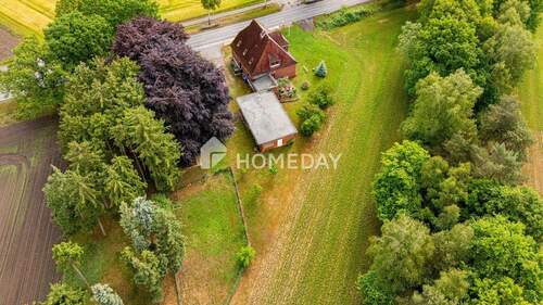 Außenansicht Drohne 9 - Einfamilienhaus mit 224,00 m&sup2; in Winsen (Luhe) zum Kaufen
