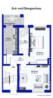 Erd- u. Obergeschoss - 