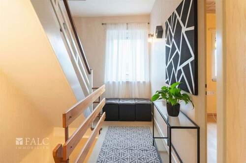 Flur - Einrichtungsbeispiel - Einfamilienhaus mit 126,60 m&sup2; in Wegberg zum Kaufen