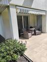 Terrasse zwischen Wohnzimmer und Küche - 