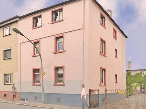3 Familien-Vorderhaus - 1 Zimmer Mehrfamilienhaus, Wohnhaus in Frankfurt am Main