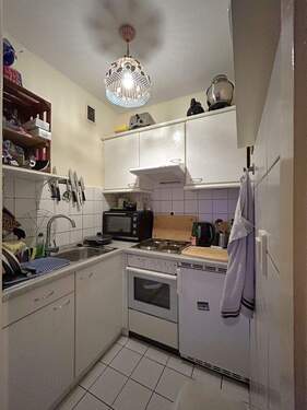 Küche - Etagenwohnung mit 37,90 m&sup2; in Lübeck zum Kaufen