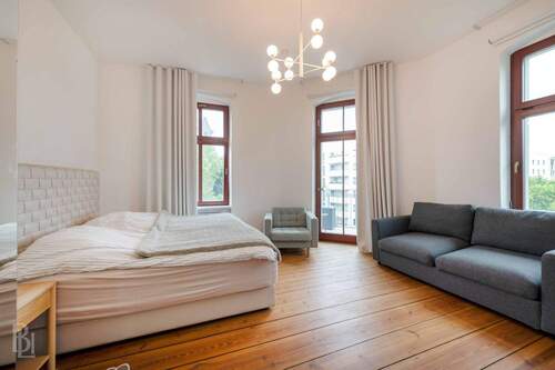 Schlafzimmer - Etagenwohnung mit 99,00 m&sup2; in Berlin zum Kaufen